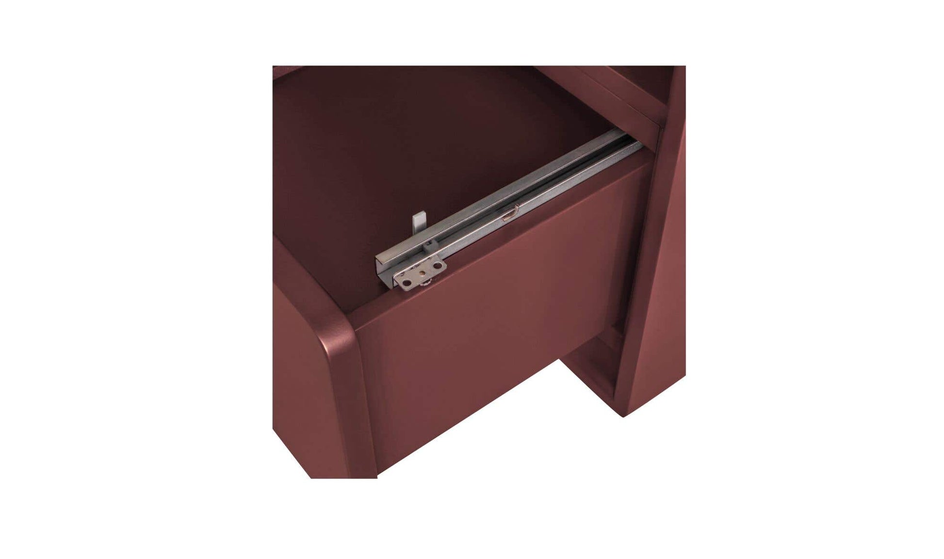Jolene Nightstand Deep Red by Moe's Home Collection - view 15