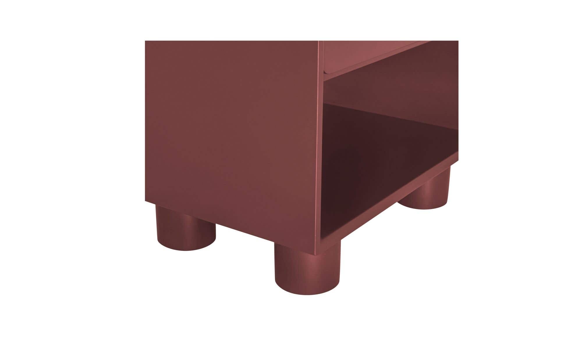 Jolene Nightstand Deep Red by Moe's Home Collection - view 17