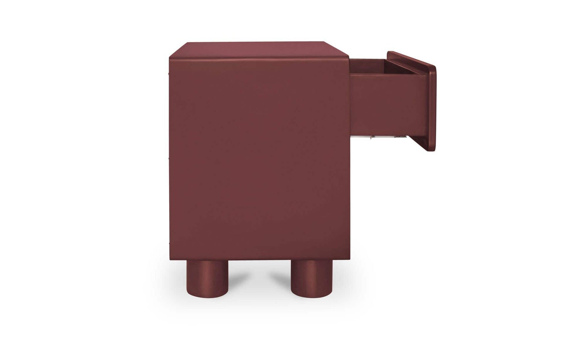 Jolene Nightstand Deep Red by Moe's Home Collection - view 11