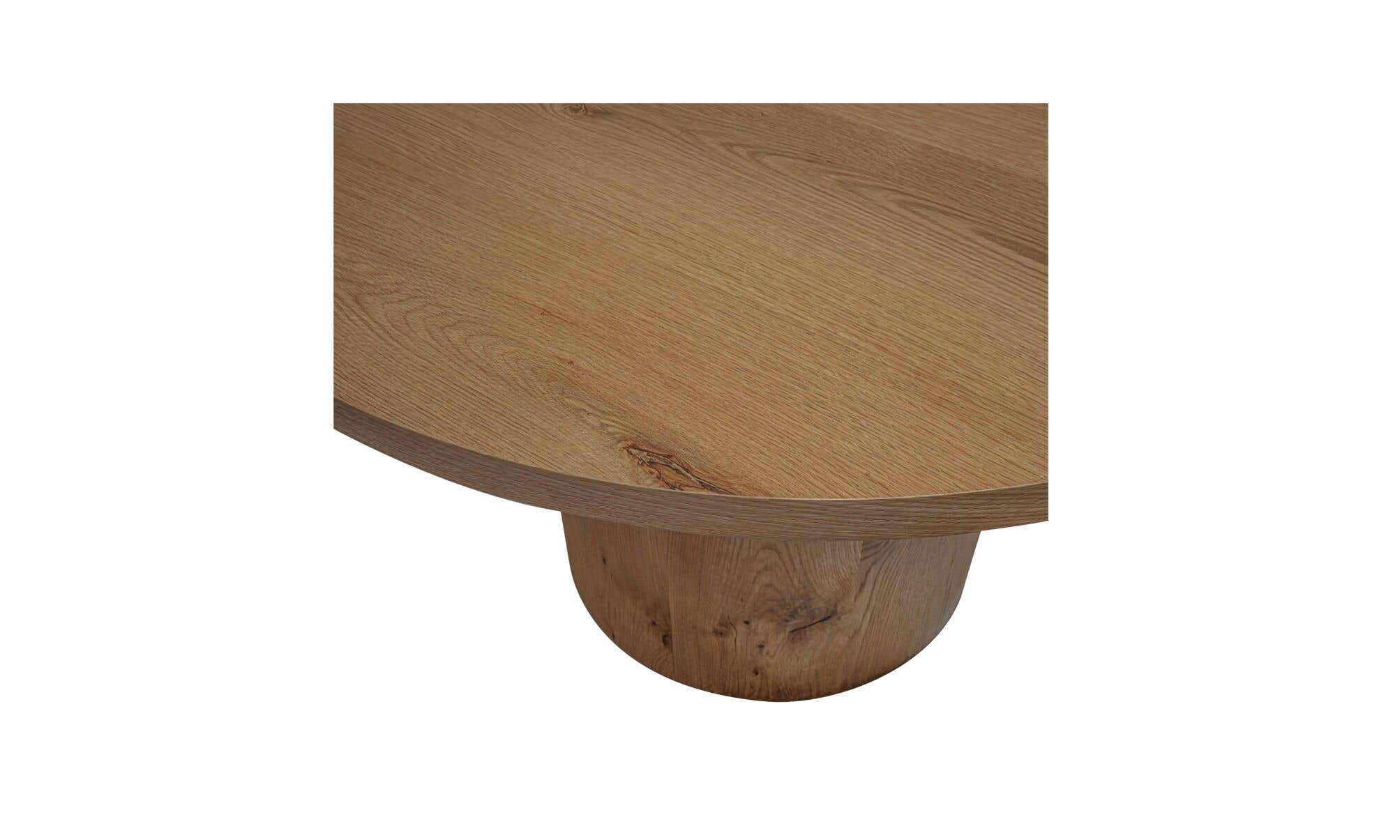 Hansen Dining Table Rustic Oak by Moe's Home Collection - view 8