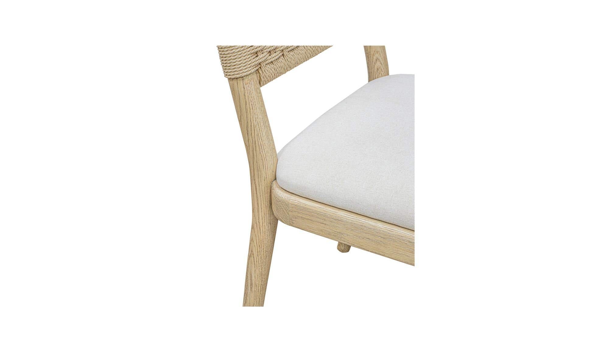 Claire Dining Chair Natural-Set of Two by Moe's Home Collection - view 12