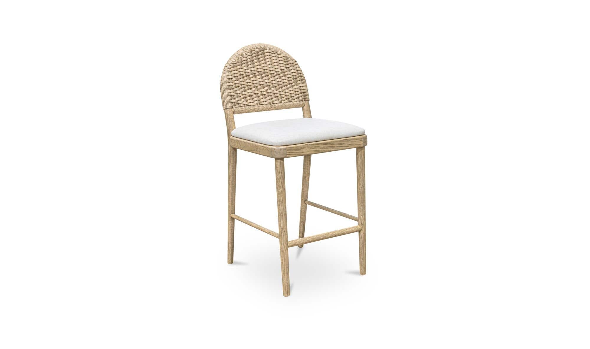 Claire Counter Stool Natural by Moe's Home Collection - view 5