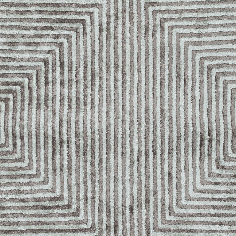 Quartz Dark Green/Dusty Sage Handmade Rug - swatch