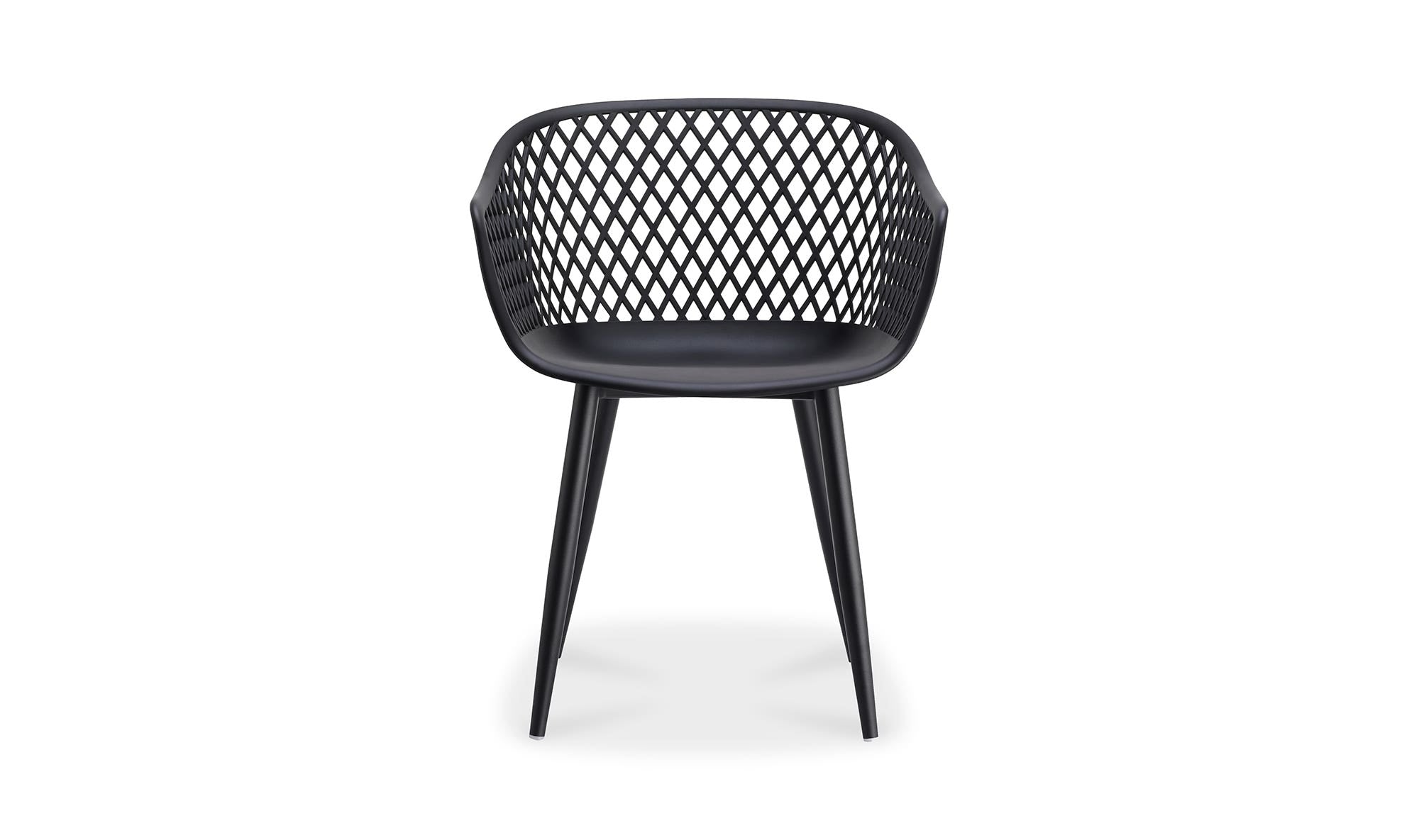Piazza Outdoor Chair Black - Set Of Two by Moe's Home Collection - view 13