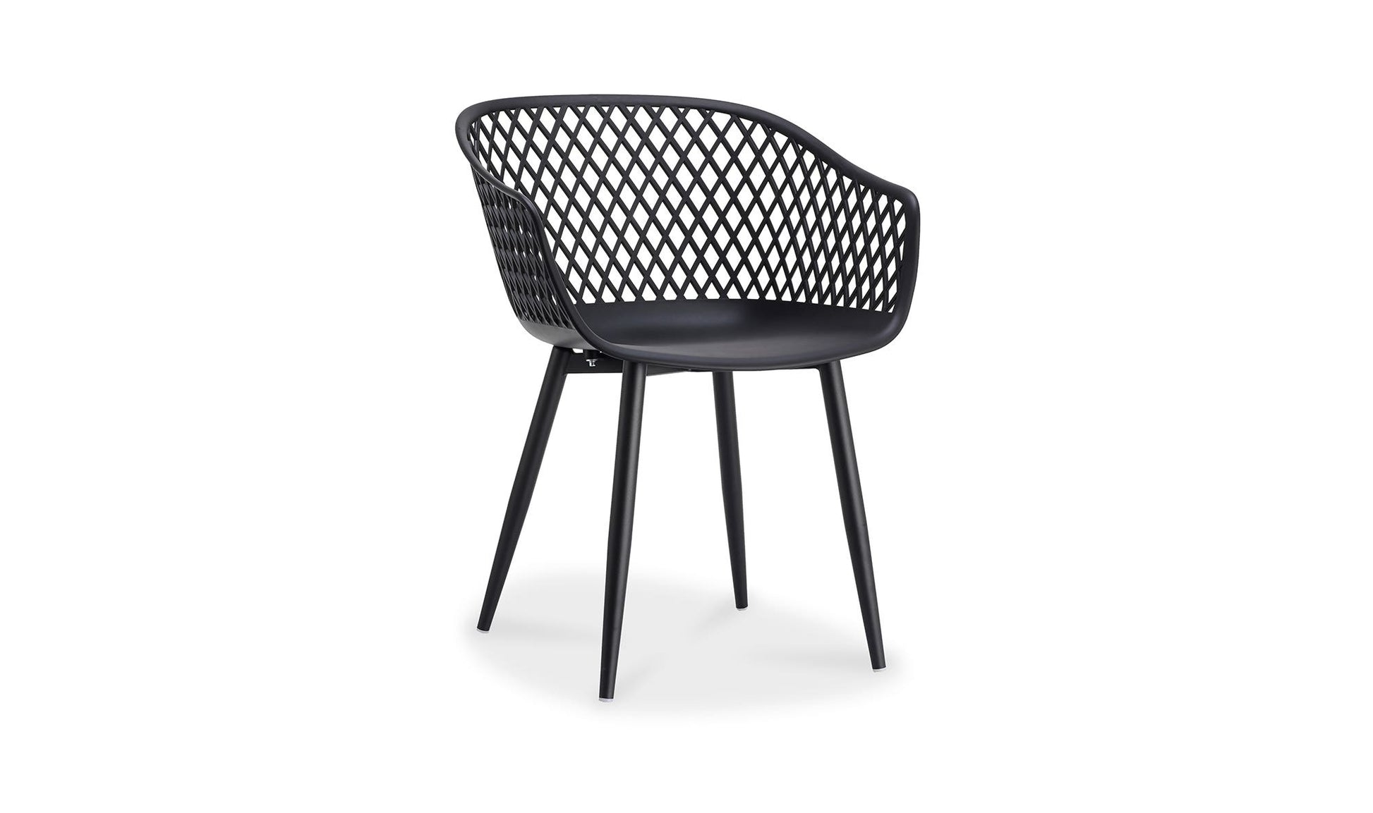 Piazza Outdoor Chair Black - Set Of Two by Moe's Home Collection - view 14