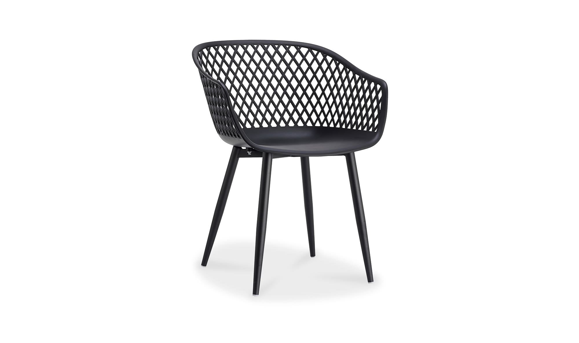 Piazza Outdoor Chair Black - Set Of Two by Moe's Home Collection - view 14