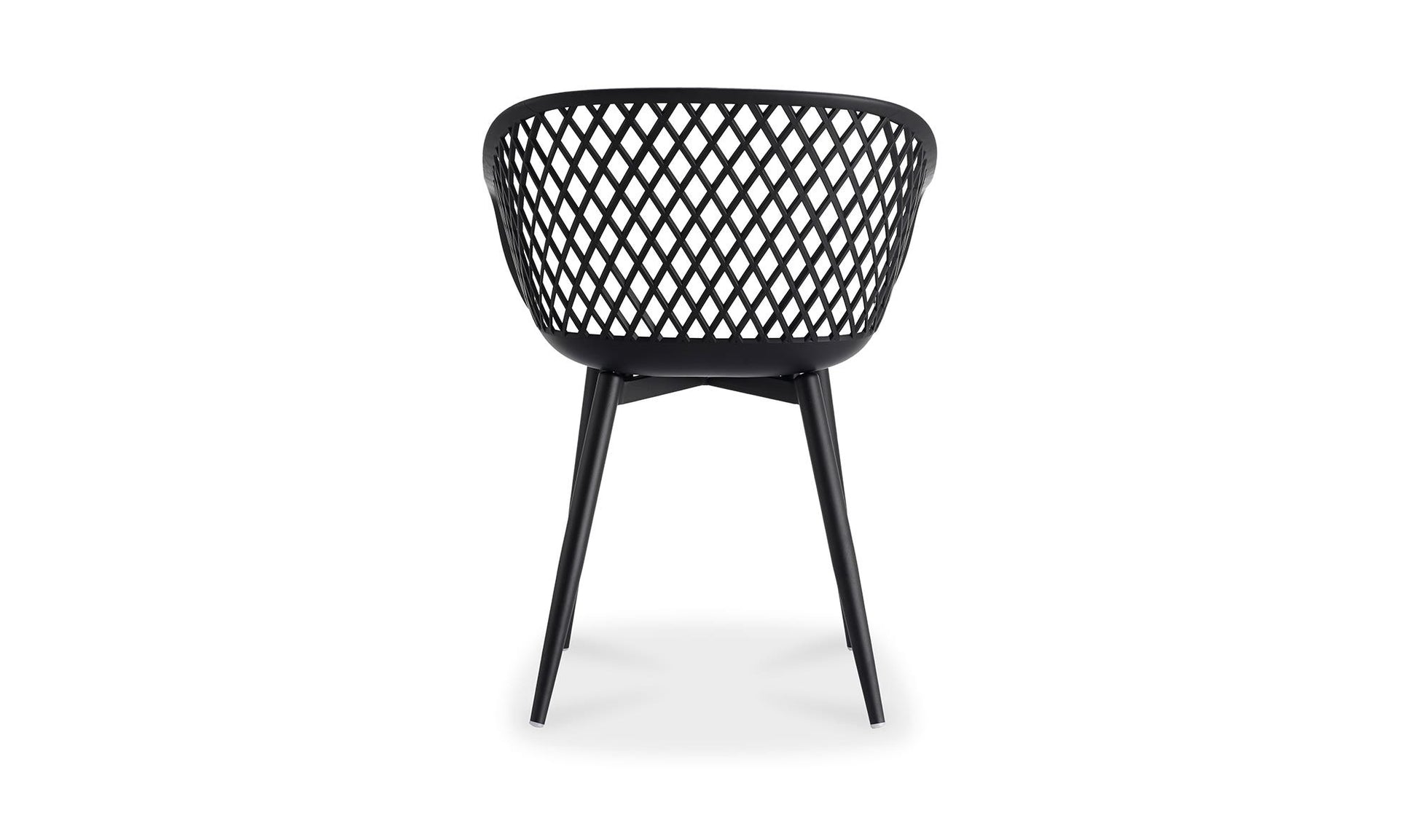 Piazza Outdoor Chair Black - Set Of Two by Moe's Home Collection - view 16