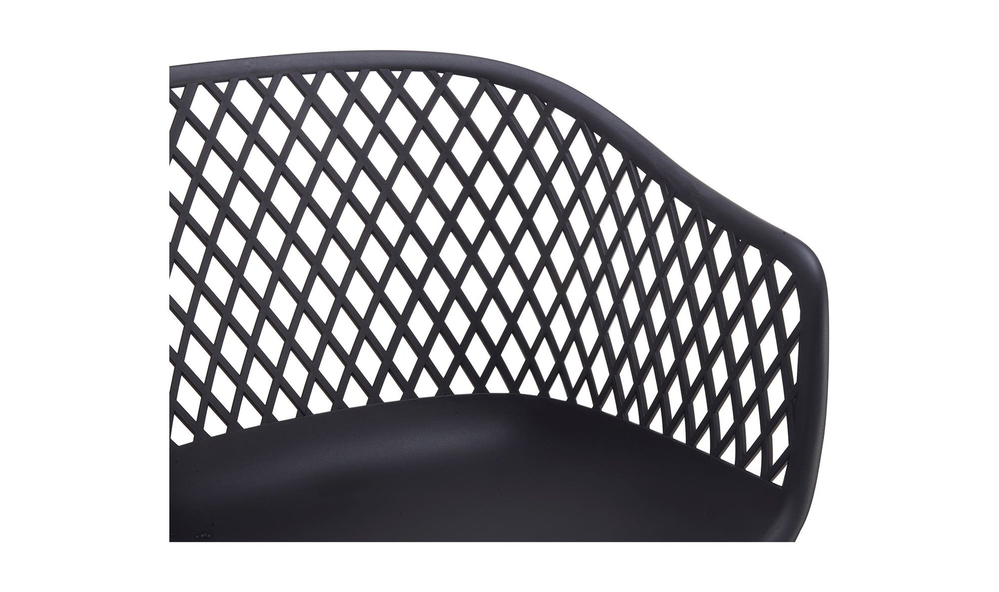 Piazza Outdoor Chair Black - Set Of Two by Moe's Home Collection - view 17