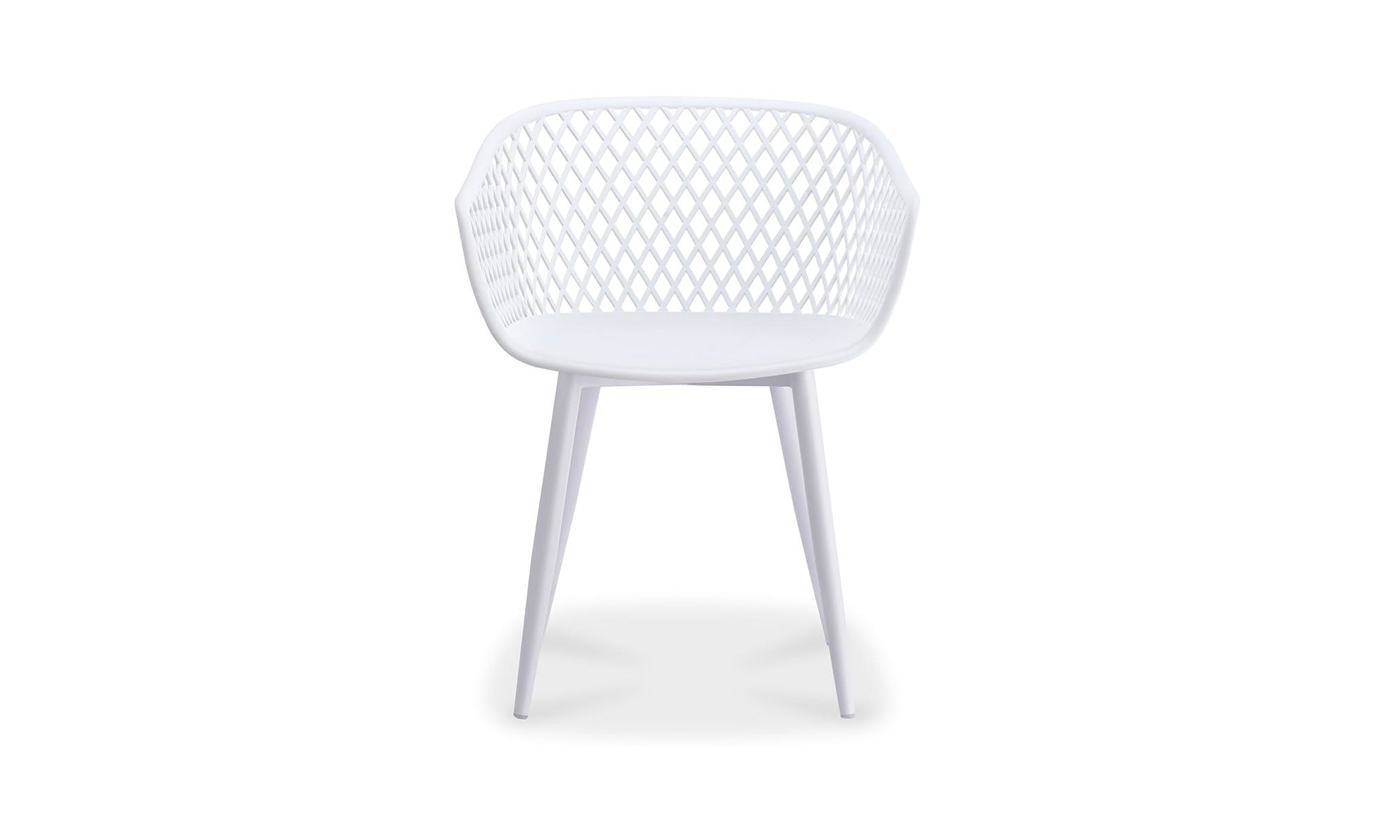 Piazza Outdoor Chair White - Set Of Two by Moe's Home Collection - view 7