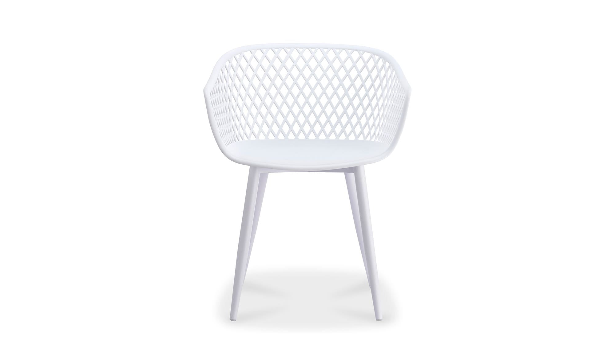 Piazza Outdoor Chair White - Set Of Two by Moe's Home Collection - view 7
