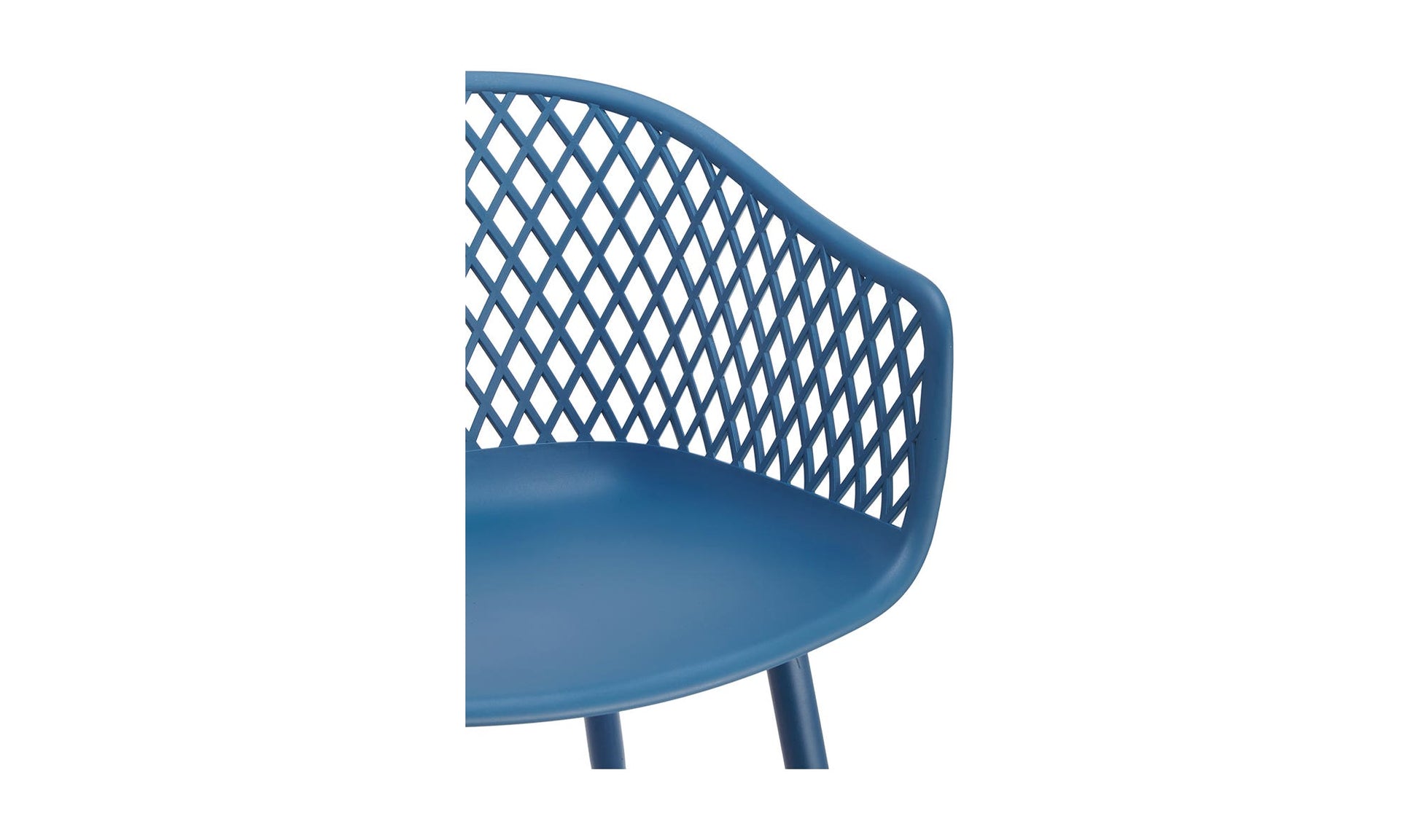 Piazza Outdoor Chair Blue - Set Of Two by Moe's Home Collection - view 17
