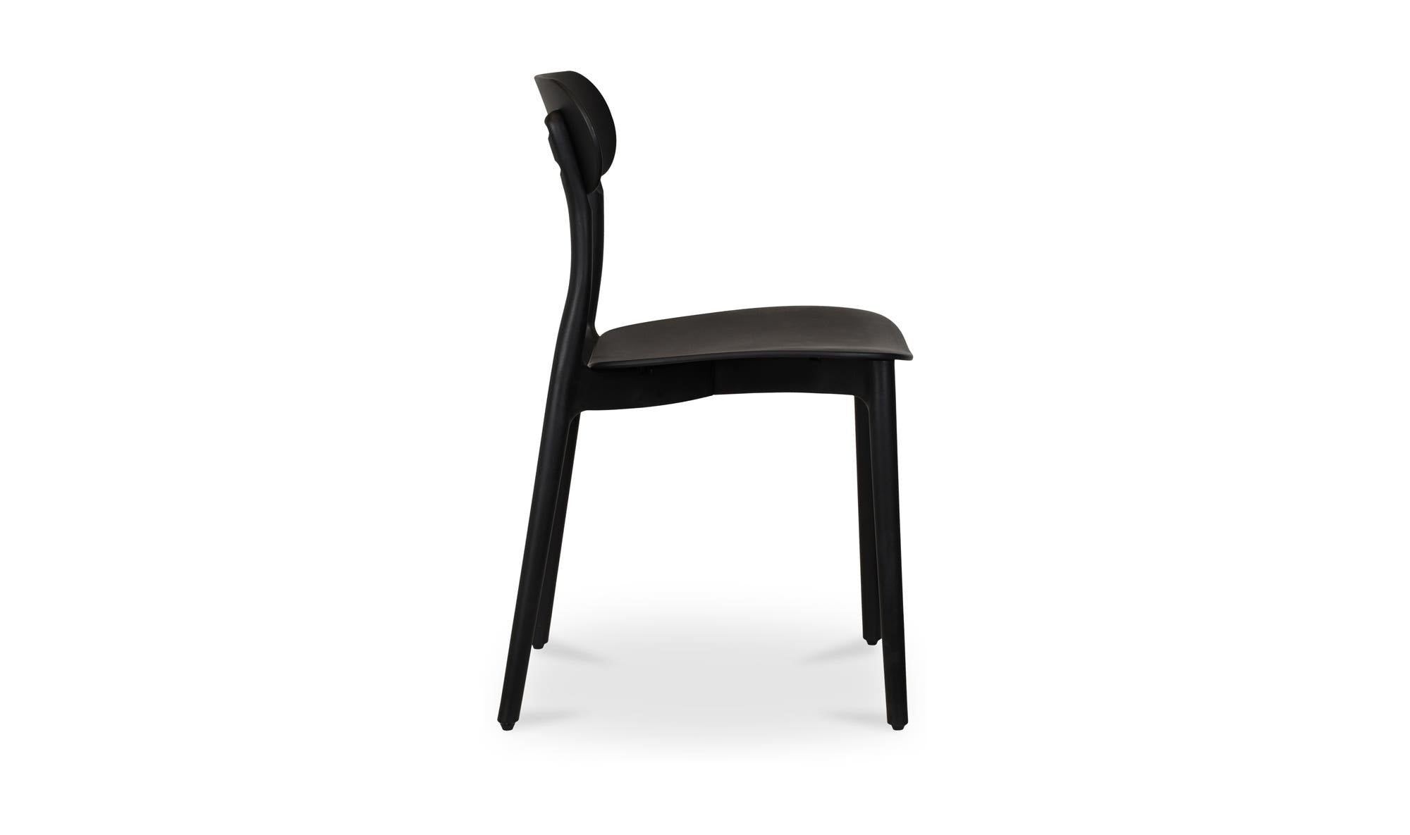 Kent Outdoor Dining Chair Black - Set Of Two by Moe's Home Collection - view 9