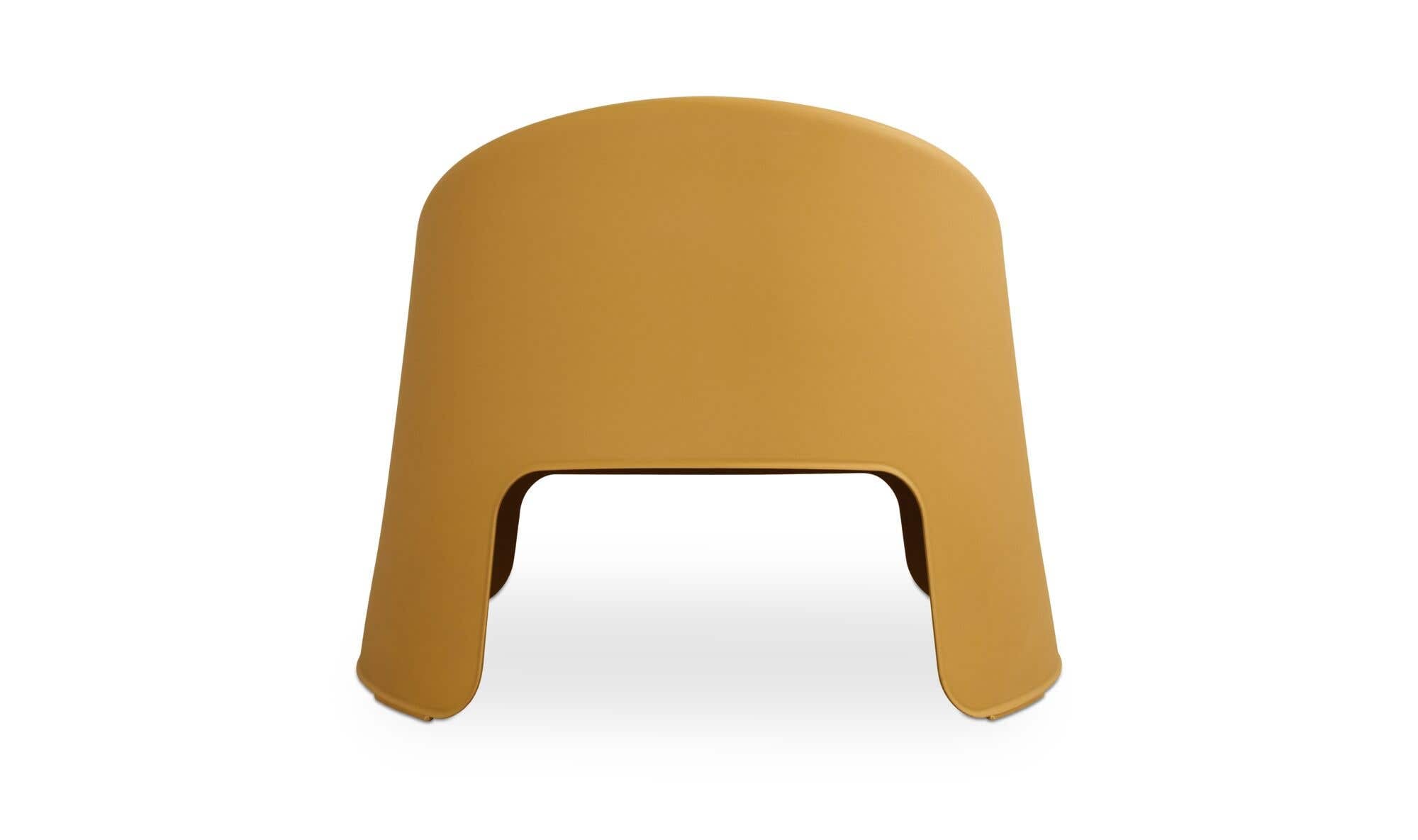 Nolla Outdoor Accent Chair Set of Two Yellow by Moe's Home Collection - view 11