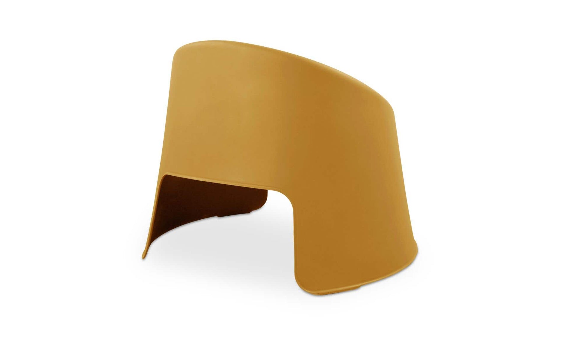 Nolla Outdoor Accent Chair Set of Two Yellow by Moe's Home Collection - view 12
