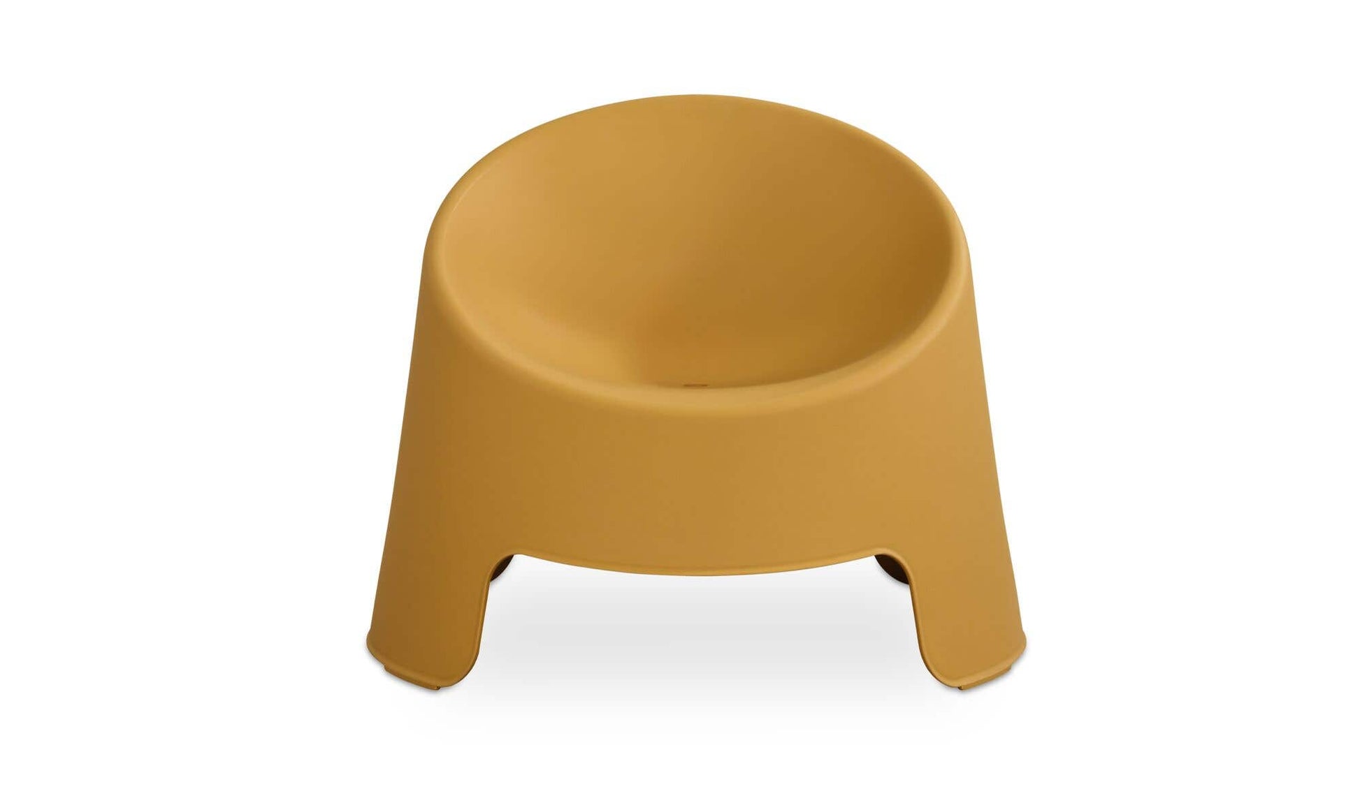 Nolla Outdoor Accent Chair Set of Two Yellow by Moe's Home Collection - view 8
