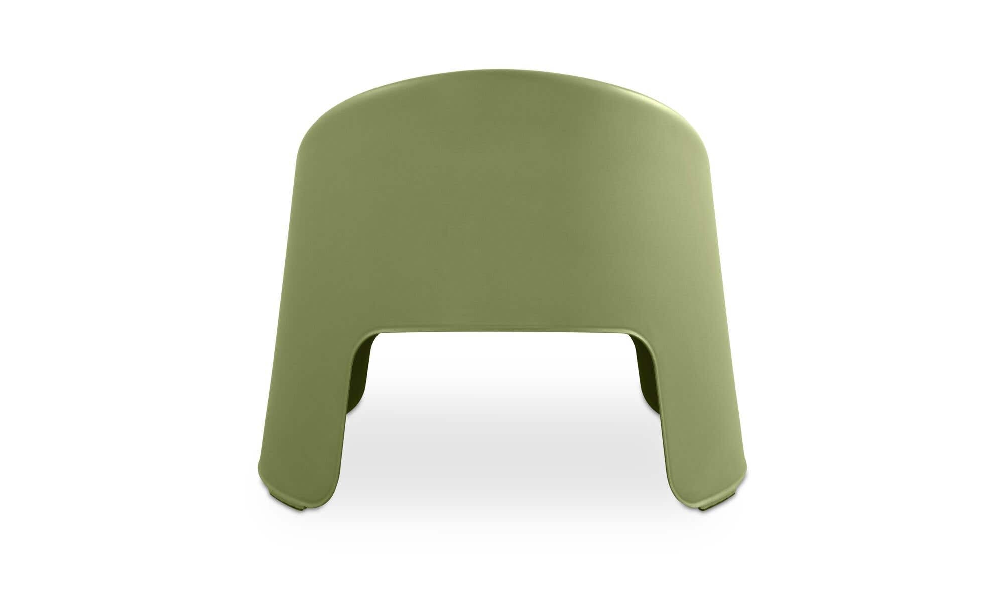 Nolla Outdoor Accent Chair Set of Two Green by Moe's Home Collection - view 11
