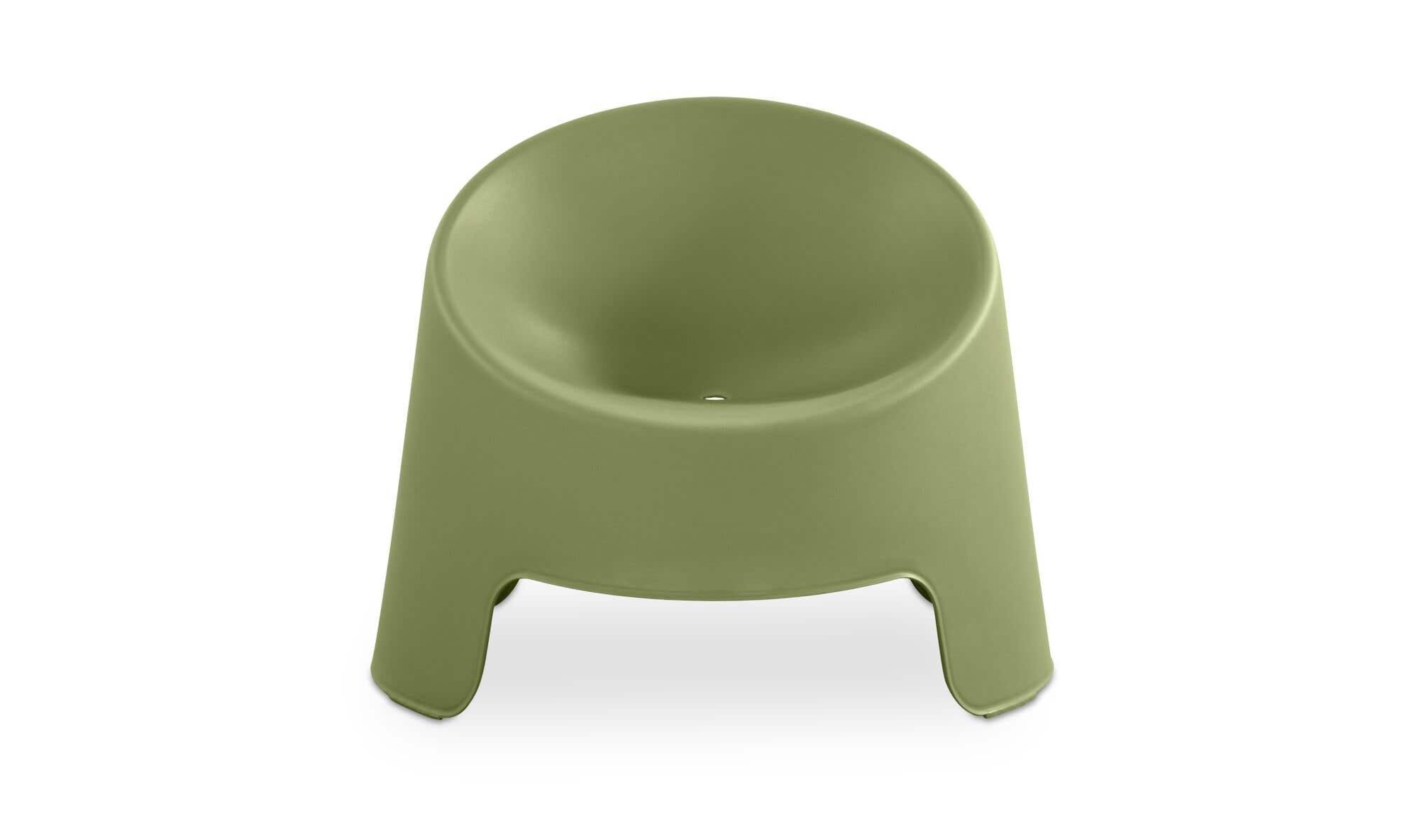 Nolla Outdoor Accent Chair Set of Two Green by Moe's Home Collection - view 8