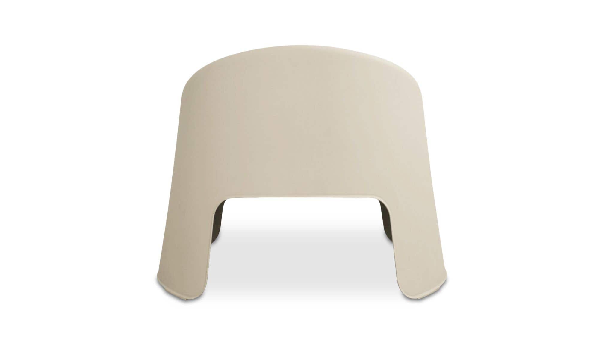 Nolla Outdoor Accent Chair Set of Two Light Grey by Moe's Home Collection - view 9