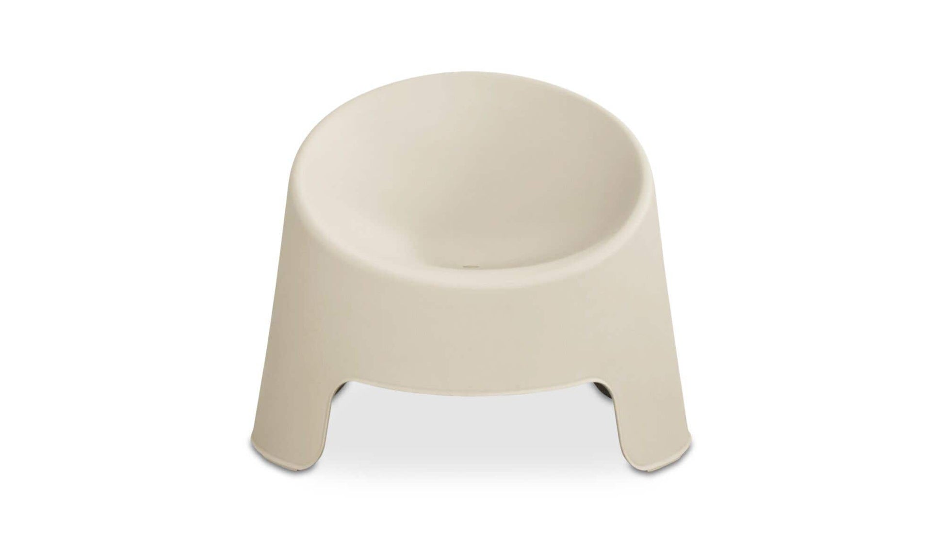 Nolla Outdoor Accent Chair Set of Two Light Grey by Moe's Home Collection - view 6
