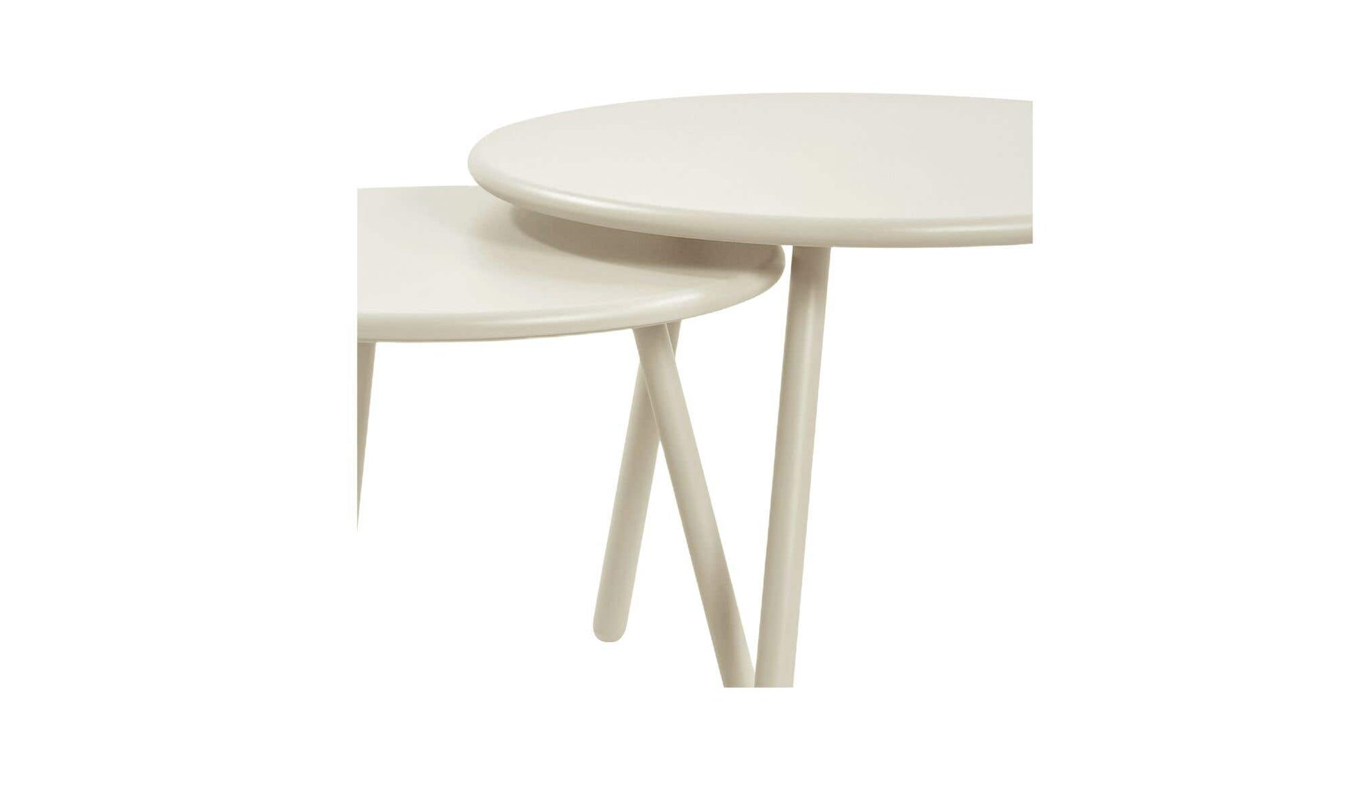Kari Outdoor Nesting Coffee Table Cream by Moe's Home Collection - view 8