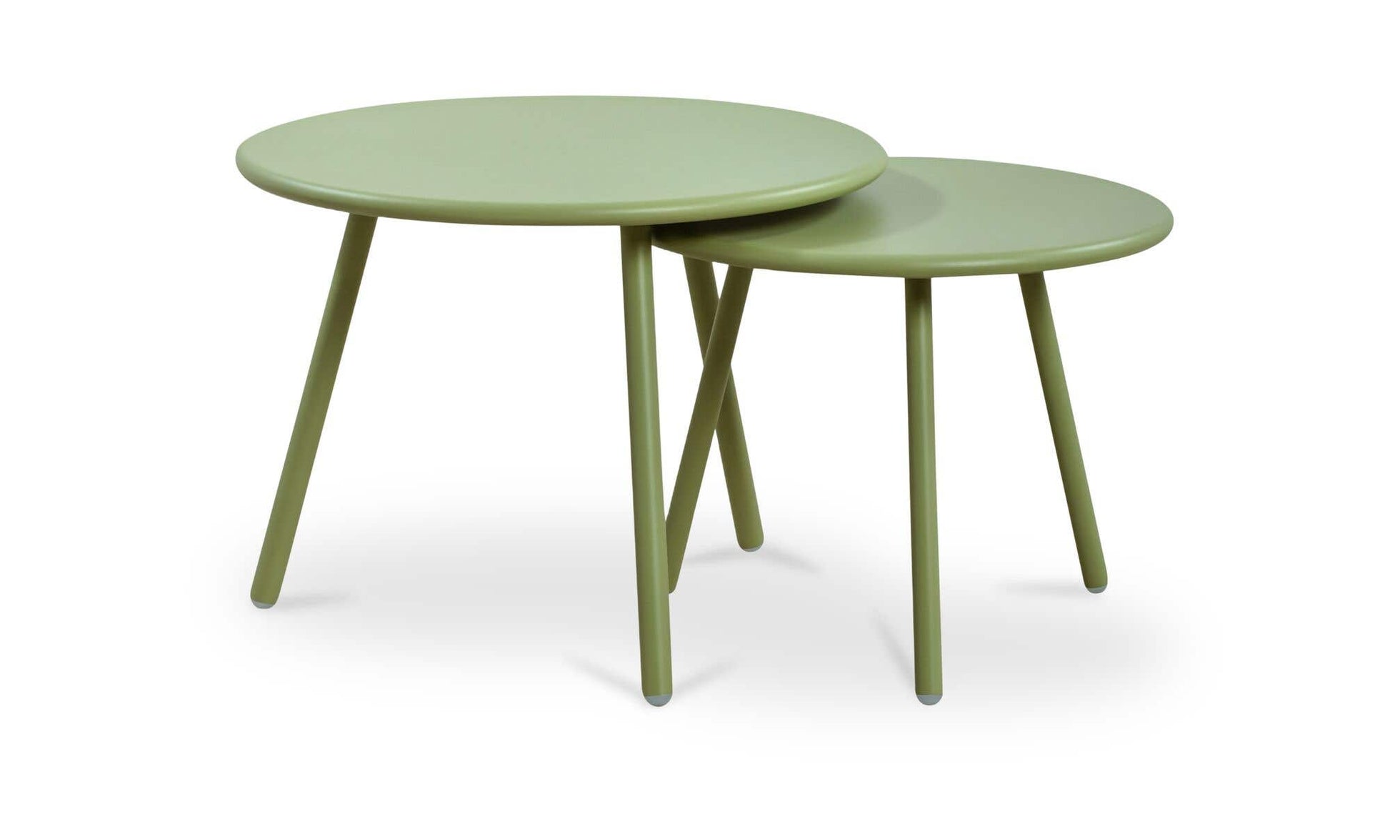 Kari Outdoor Nesting Coffee Table Green by Moe's Home Collection - view 4