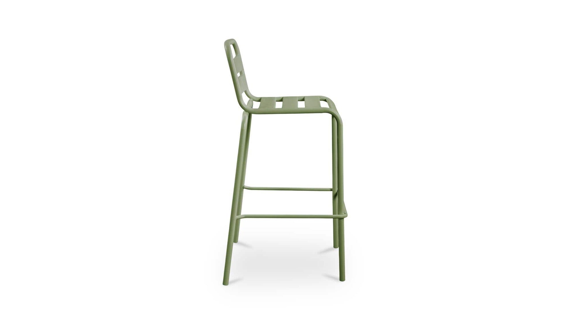 Kade Outdoor Bar Stool Green Set of Two by Moe's Home Collection - view 10