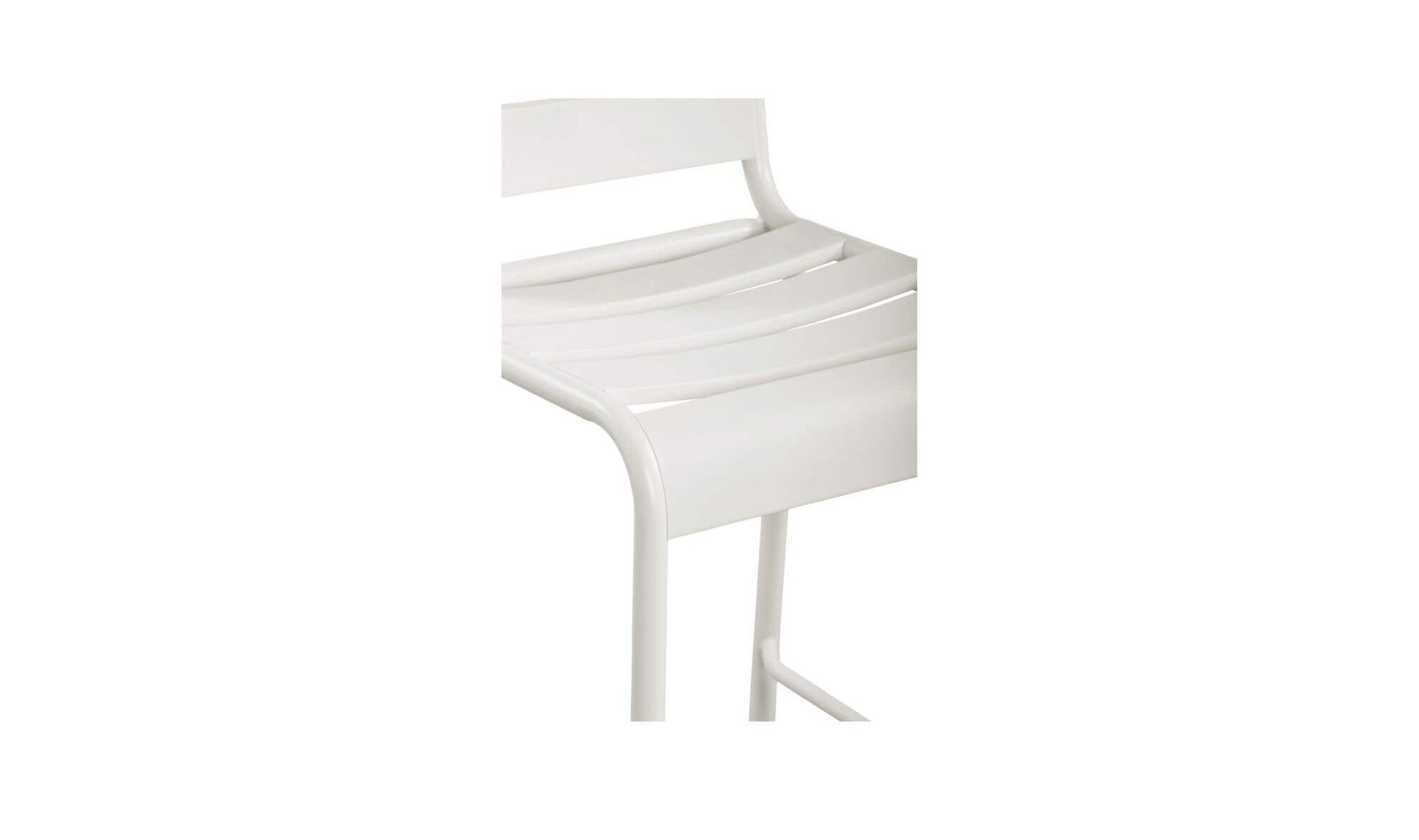 Kade Outdoor Bar Stool White Set of Two by Moe's Home Collection - view 13