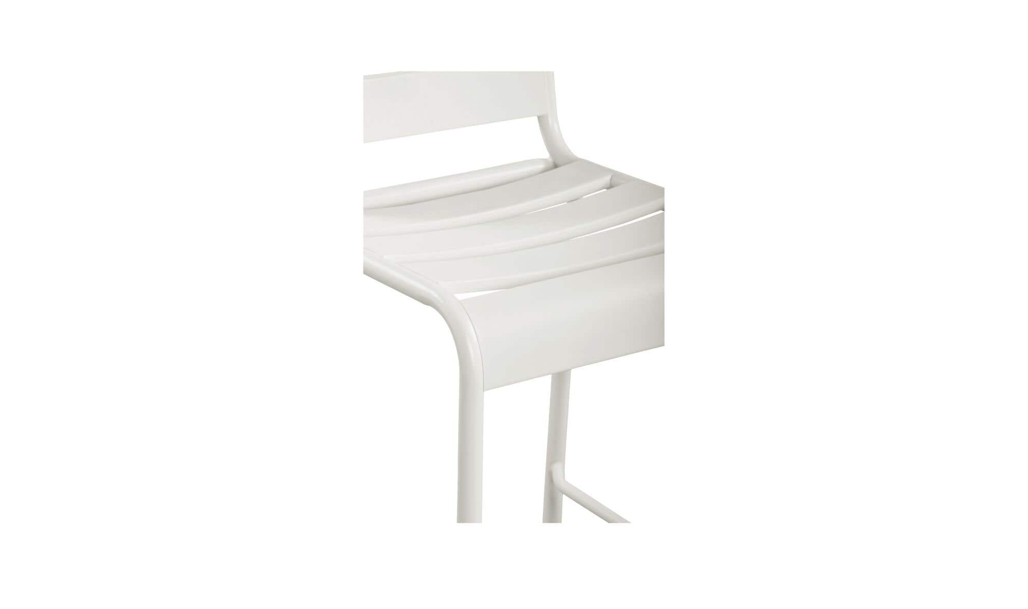 Kade Outdoor Bar Stool White Set of Two by Moe's Home Collection - view 13
