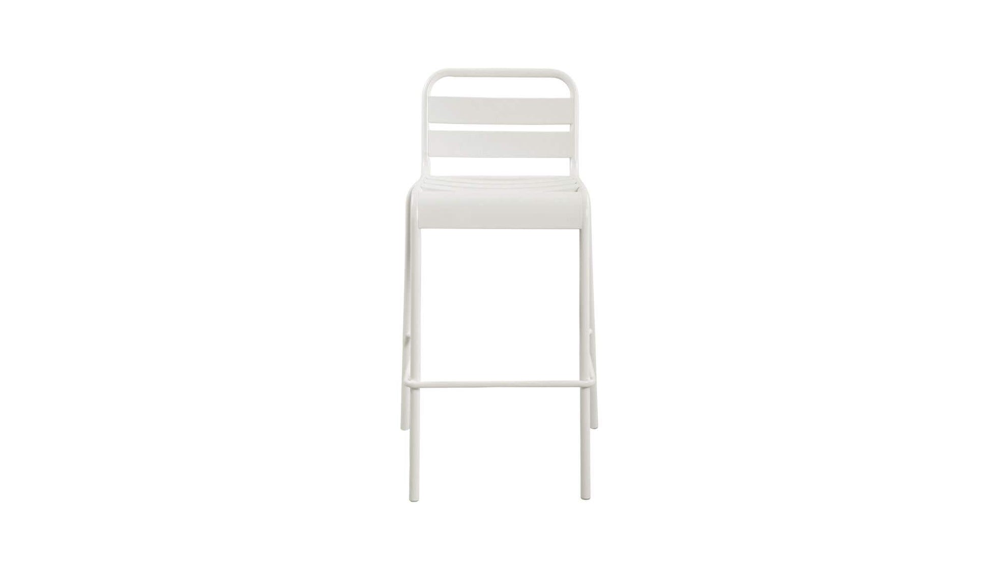 Kade Outdoor Bar Stool White Set of Two by Moe's Home Collection - view 8