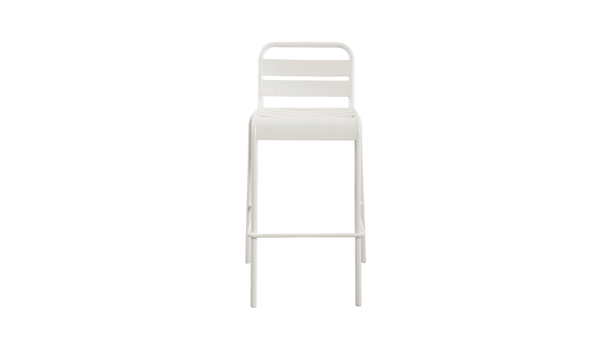 Kade Outdoor Bar Stool White Set of Two by Moe's Home Collection - view 8