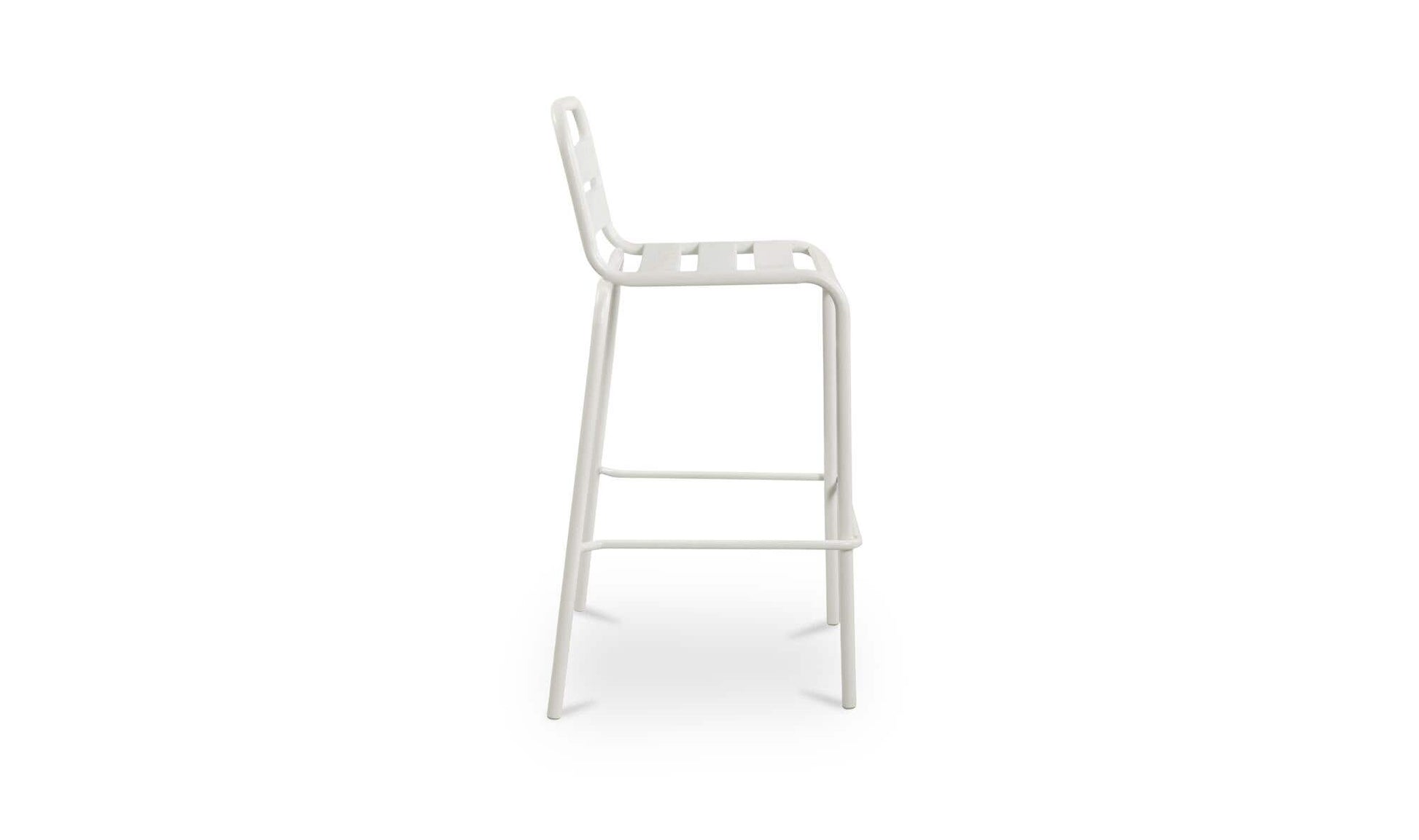 Kade Outdoor Bar Stool White Set of Two by Moe's Home Collection - view 10