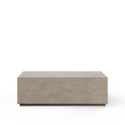 Mixx - Bloc Rectangular Coffee Table - Dark Grey