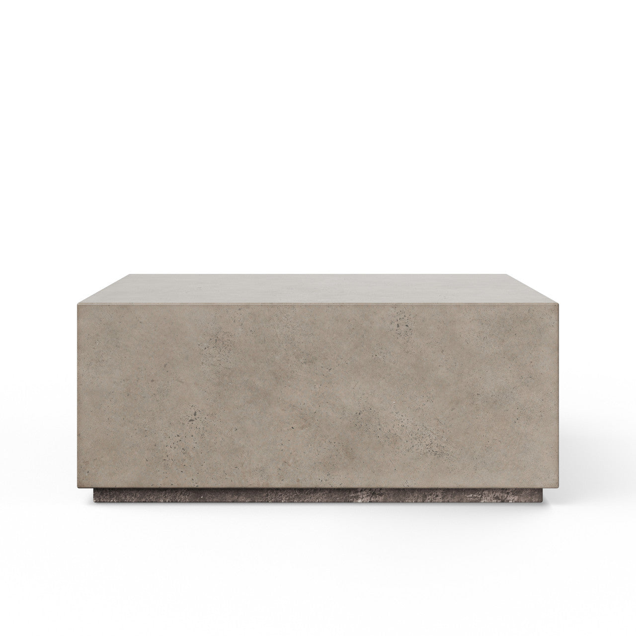 Mixx - Bloc Square Coffee Table - 39.5" - Dark Grey