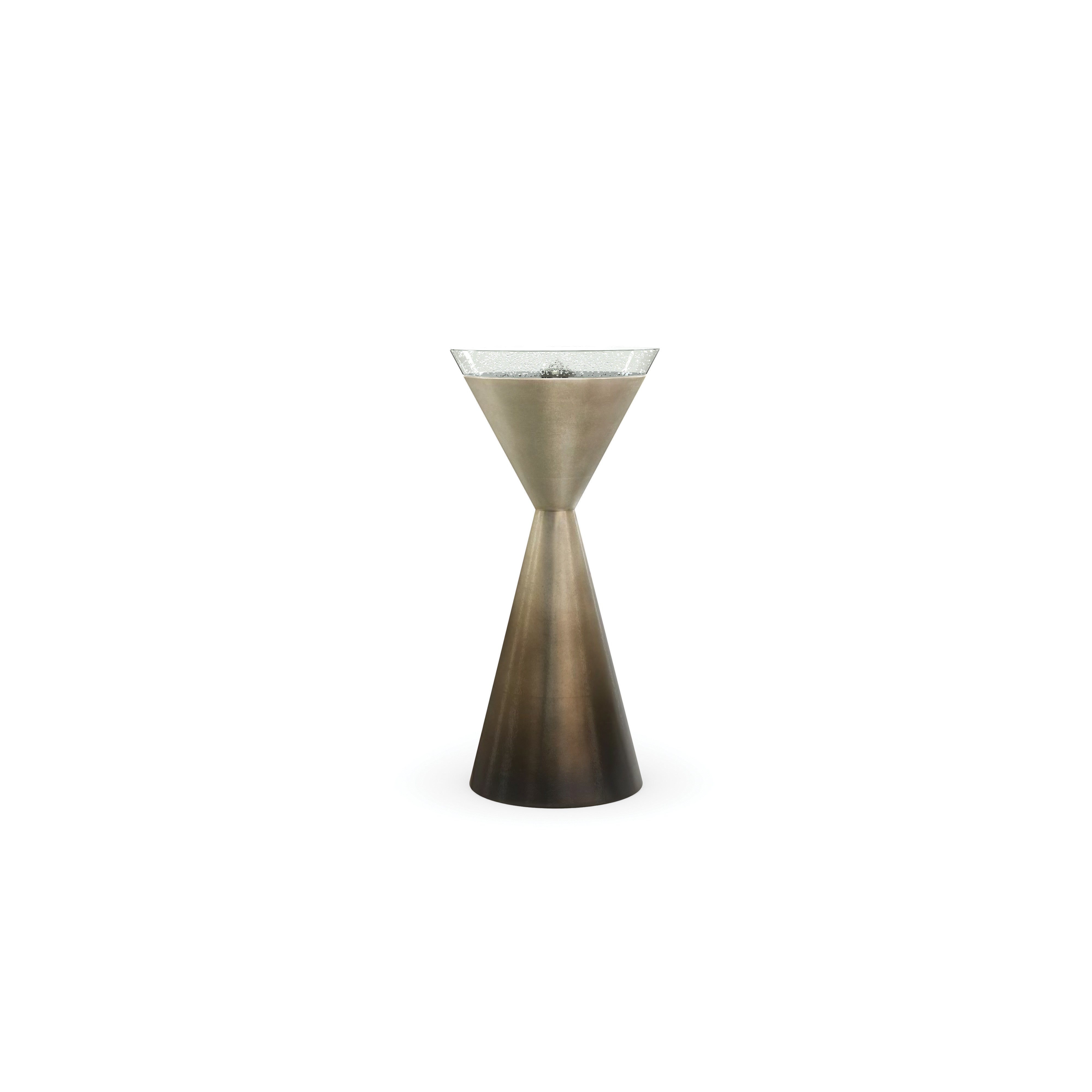 Spy Glass Table End Table 12" by Caracole