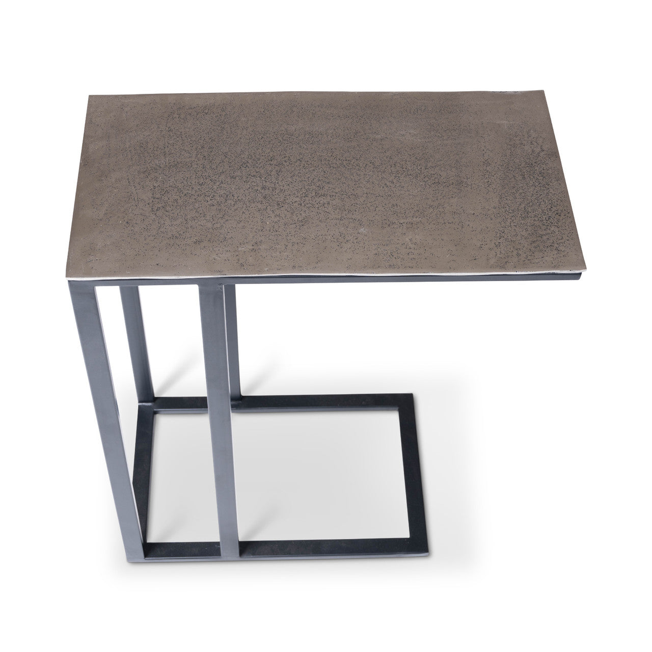 Elements - Tanu - C-Table End Table - Vintage Silver