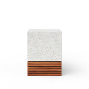 Mixx - Stecca Corto Stool - Ivory Terrazzo