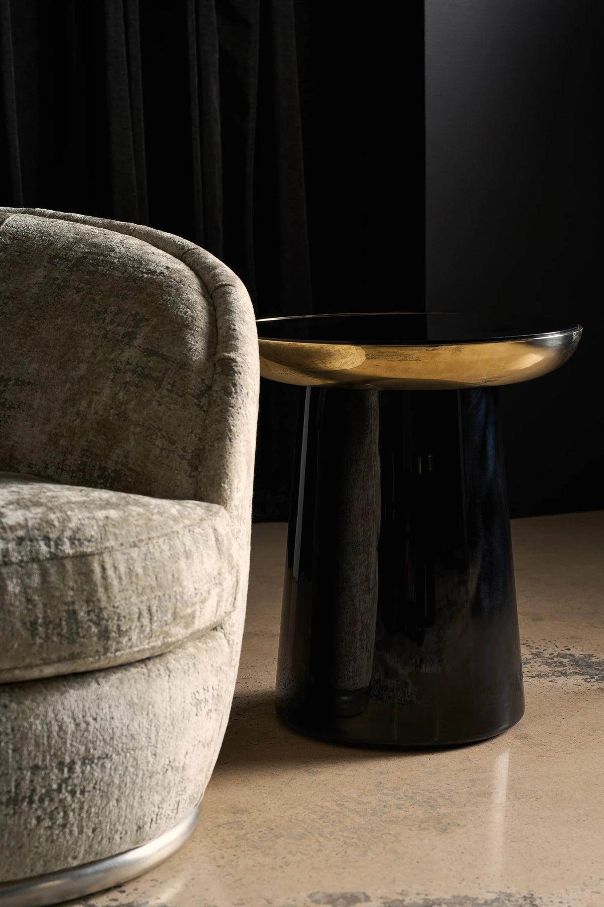 Umbra Side Table Periphery/Radius 22" by Caracole - view 2