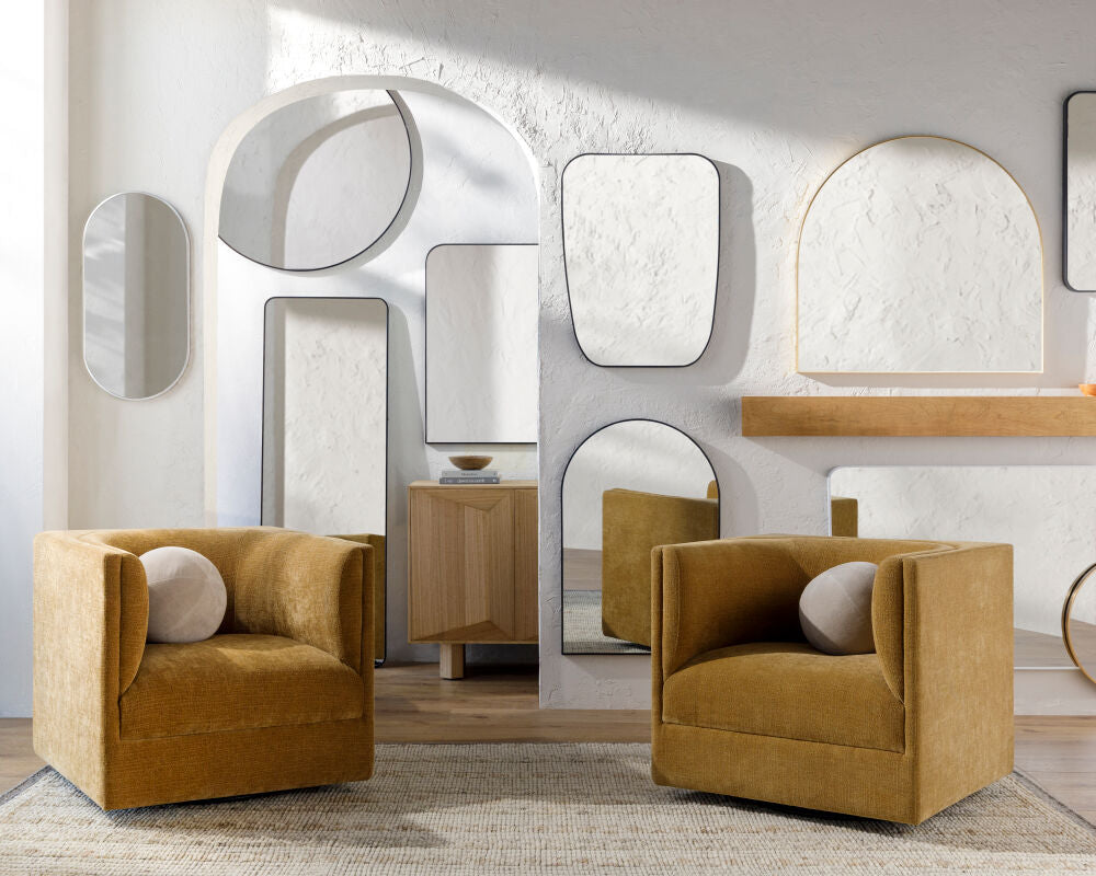 Aranya Accent Mirror RAY-012 - styleshot
