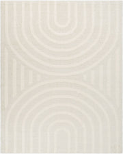 Rodos Beige/White Machine Woven Rug RDO-2328 - 2'7" x 10'