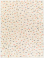 Rodos Beige/Mustard Machine Woven Rug - 5'3" x 7'