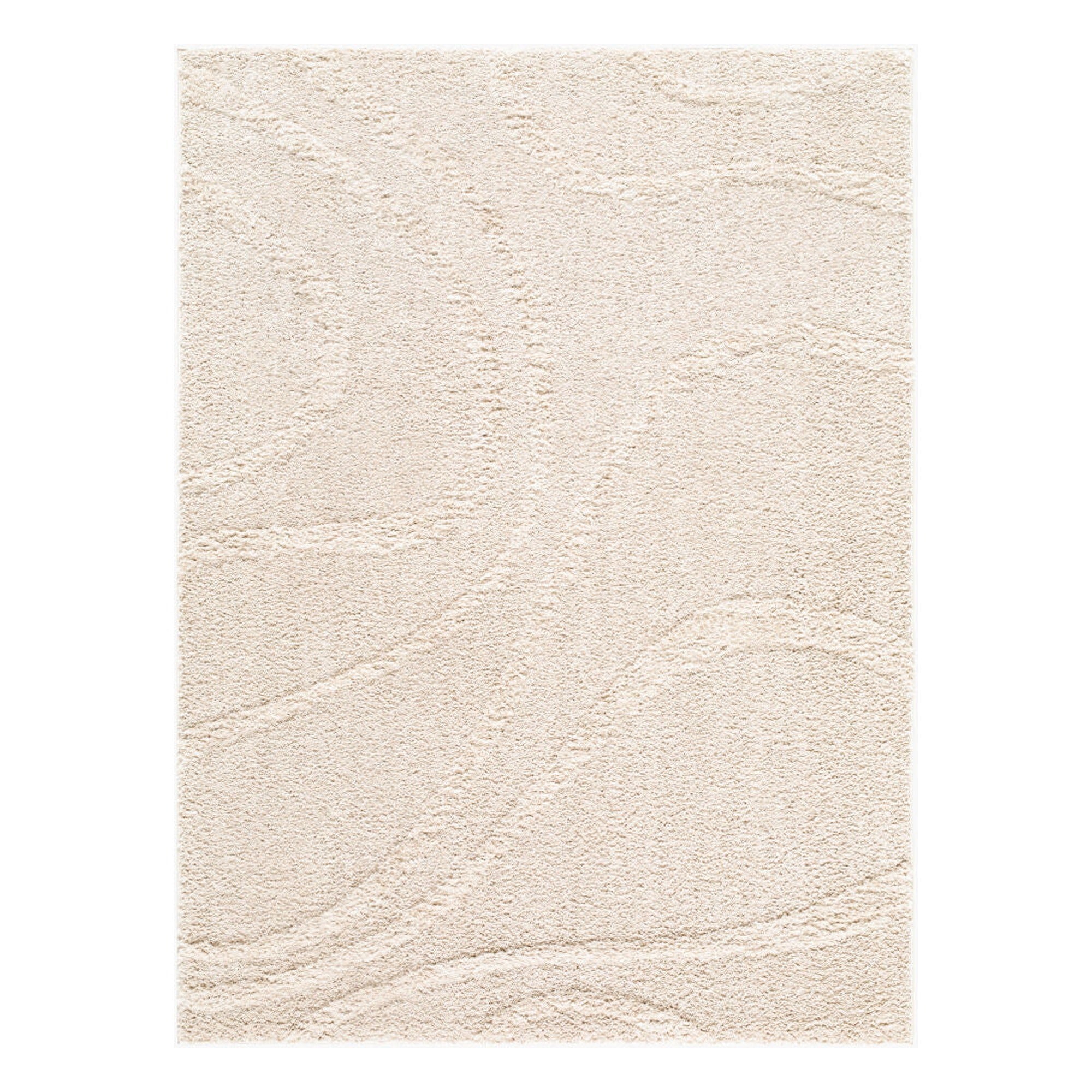 Rodos Beige/Ivory Machine Woven Rug RDO-2354 - 5'3" x 7'