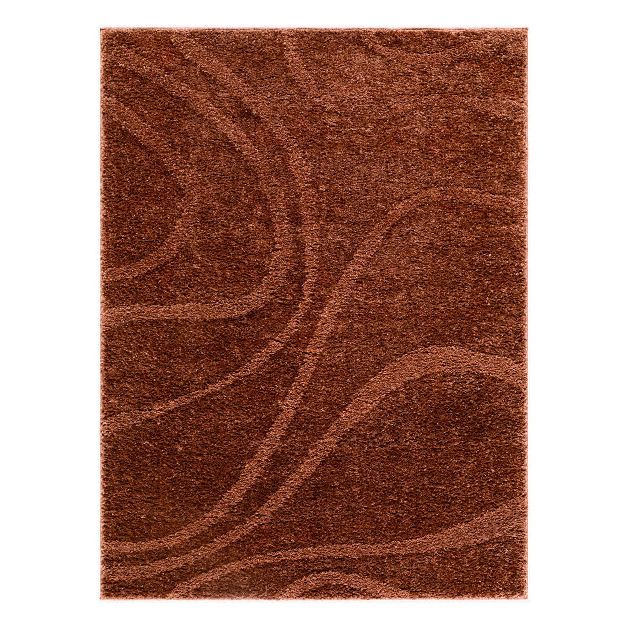 Rodos Rust Machine Woven Rug RDO-2355 - 5'3" x 7'
