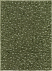 Rodos Dark Green/Medium Green Machine Woven Rug RDO-2357 - 5'3" x 7'