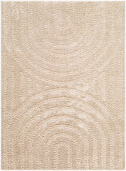 Rodos Beige/Ivory Machine Woven Rug RDO-2358 - 5'3" x 7'