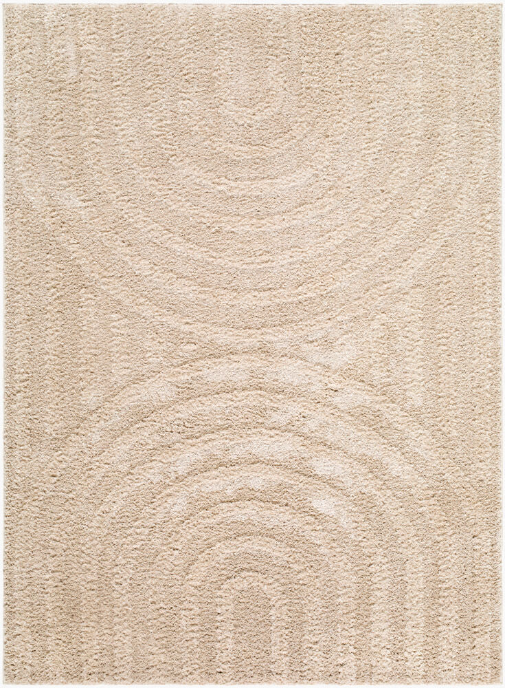 Rodos Beige/Ivory Machine Woven Rug RDO-2358 - 5'3" x 7'