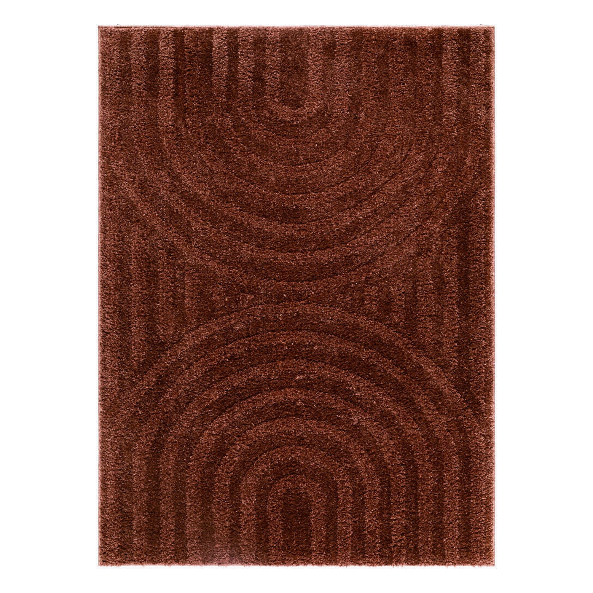 Rodos Rust Machine Woven Rug RDO-2359 - 5'3" x 7'