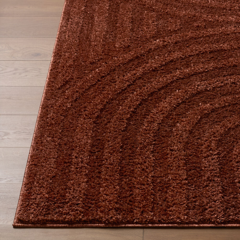 Rodos Rust Machine Woven Rug RDO-2359 - front