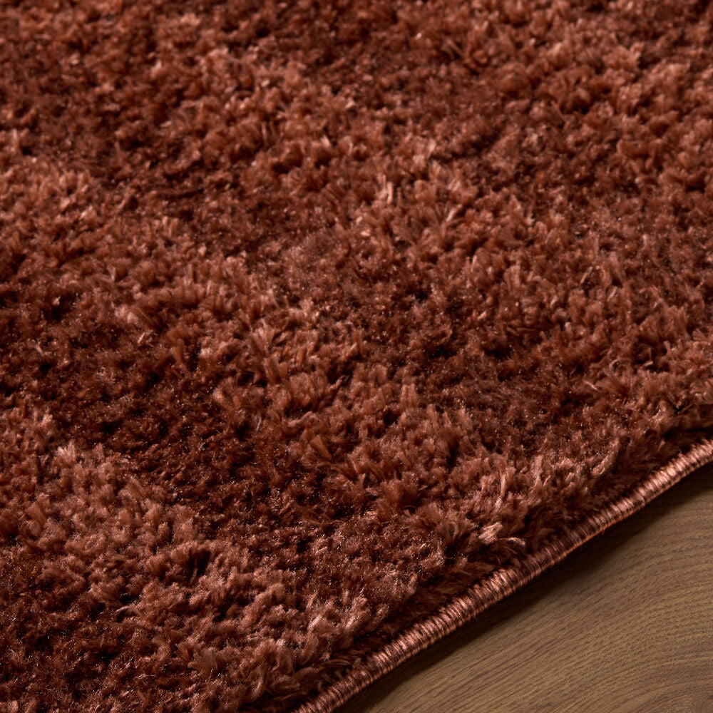 Rodos Rust Machine Woven Rug RDO-2359 - texture