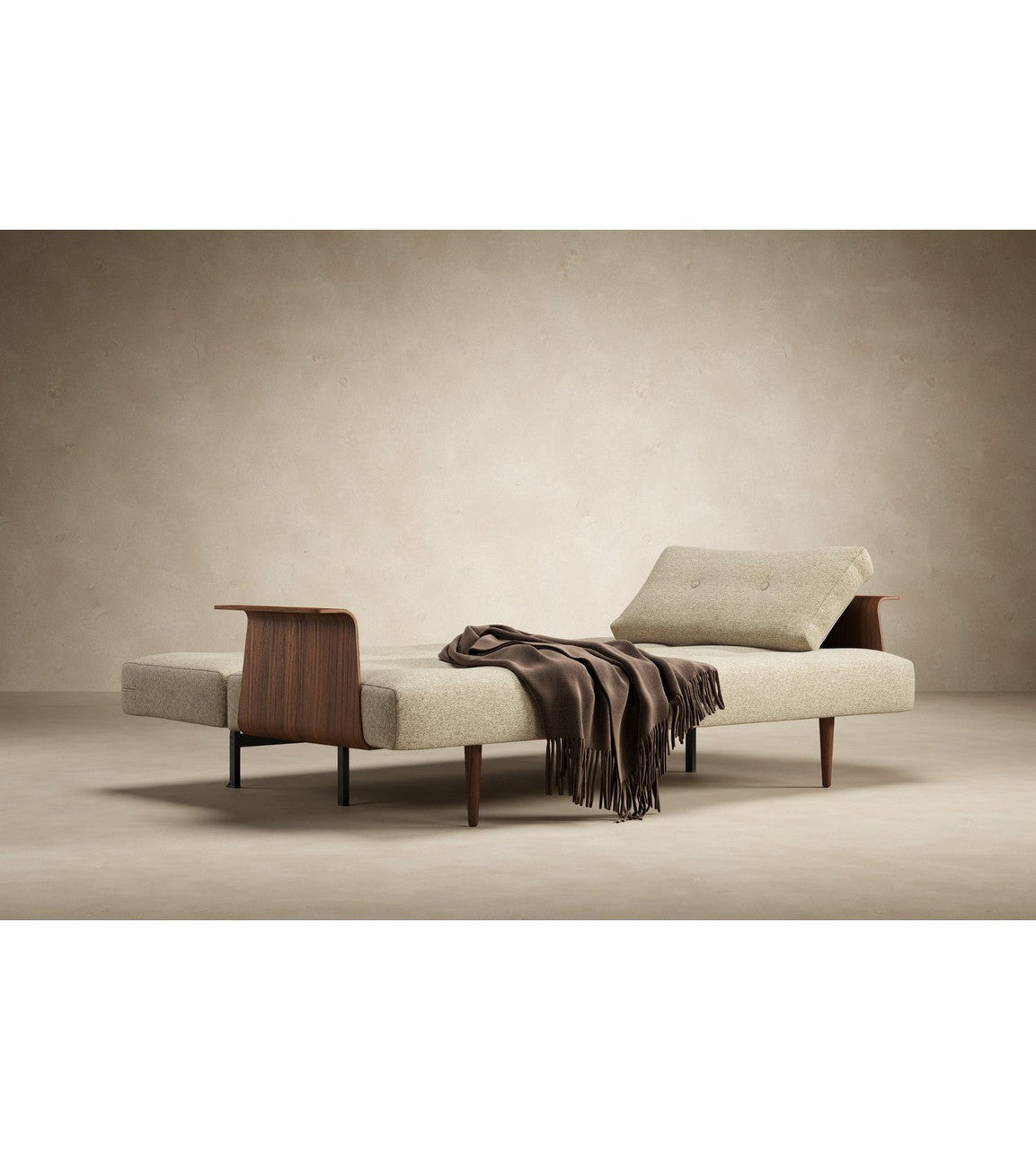 Recast Full Size Sleeper Sofa Bed Dark Styletto With Arms