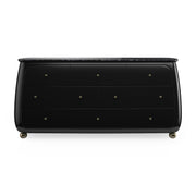 Cabochon Dresser Piano Black 69" by Caracole